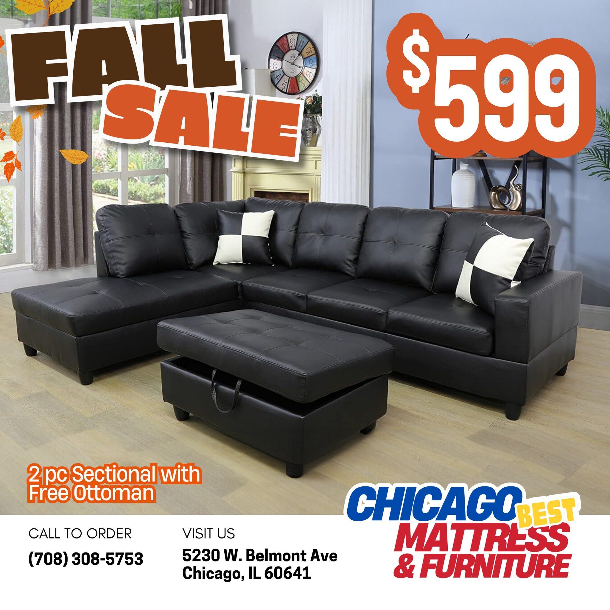 🔥New  Sectional  Sale!🔥