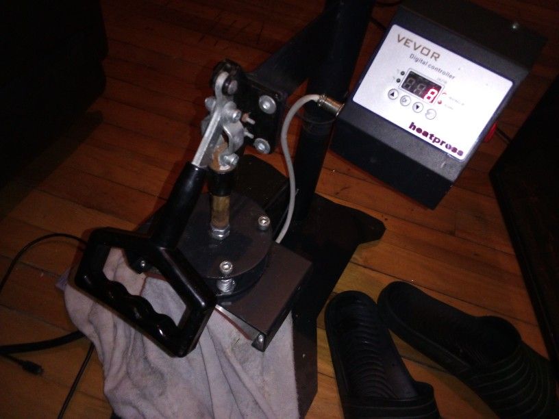 Iron On Patch Hat Press
