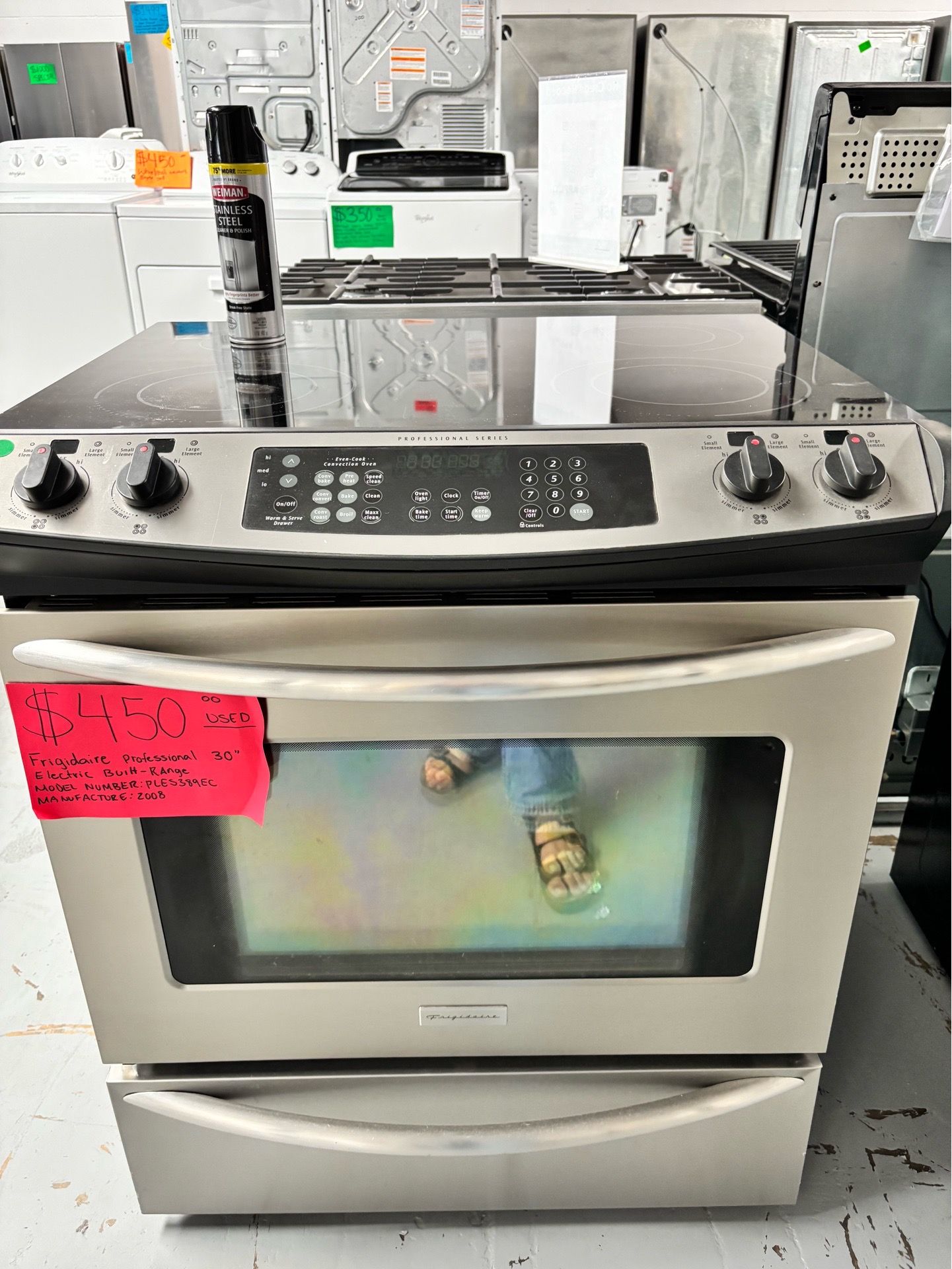 Slide in stove electric ๐ฅโ๏ธ