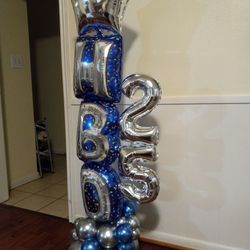Birthday Balloon Tower 
