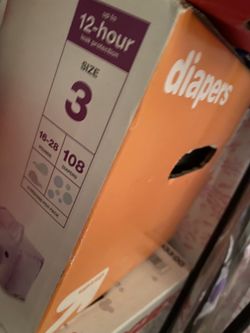 Size 3 diapers (108)