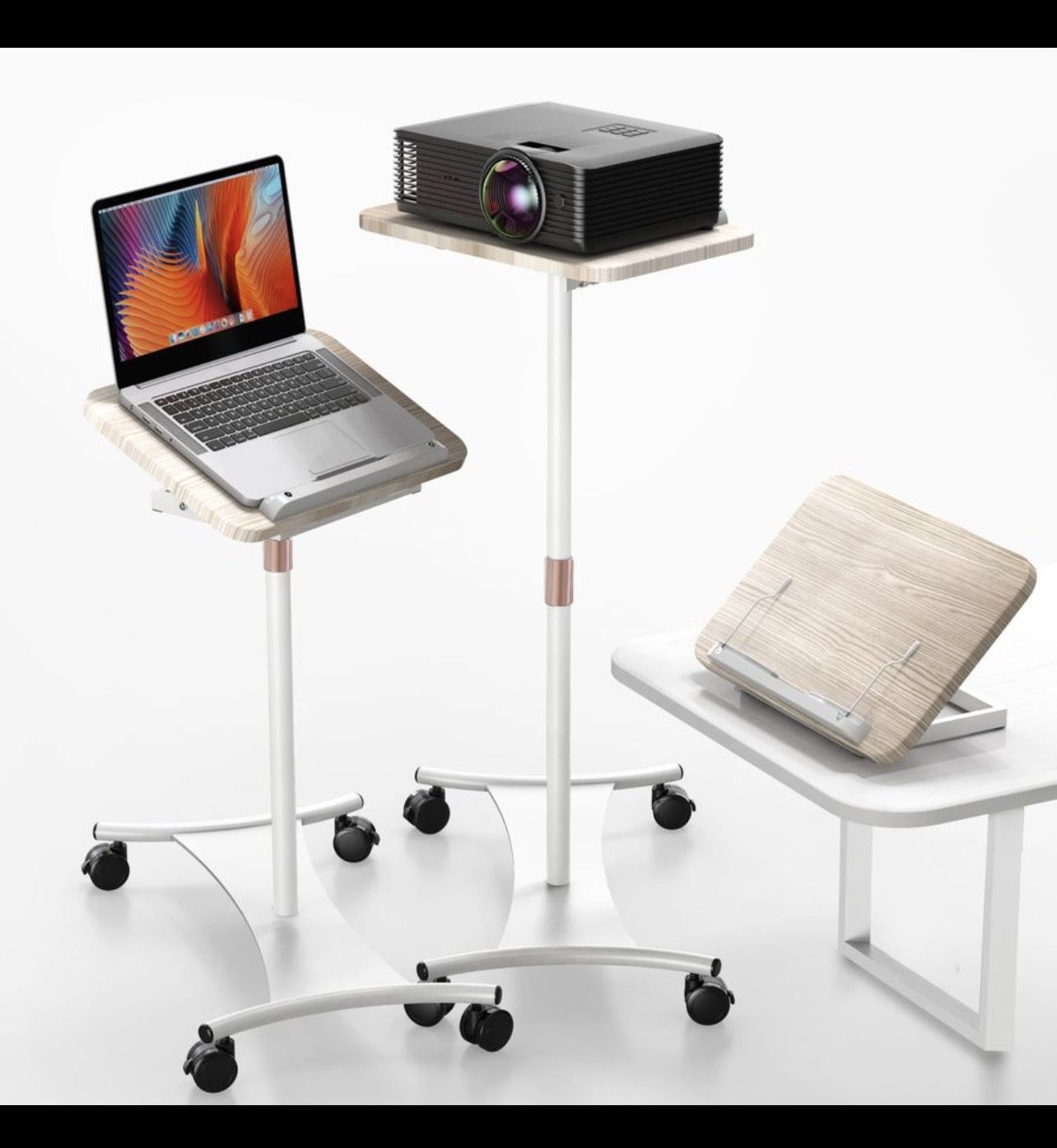 Rolling Laptop Stand