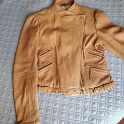 Women leather jacket 