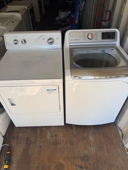 Washer and dryer