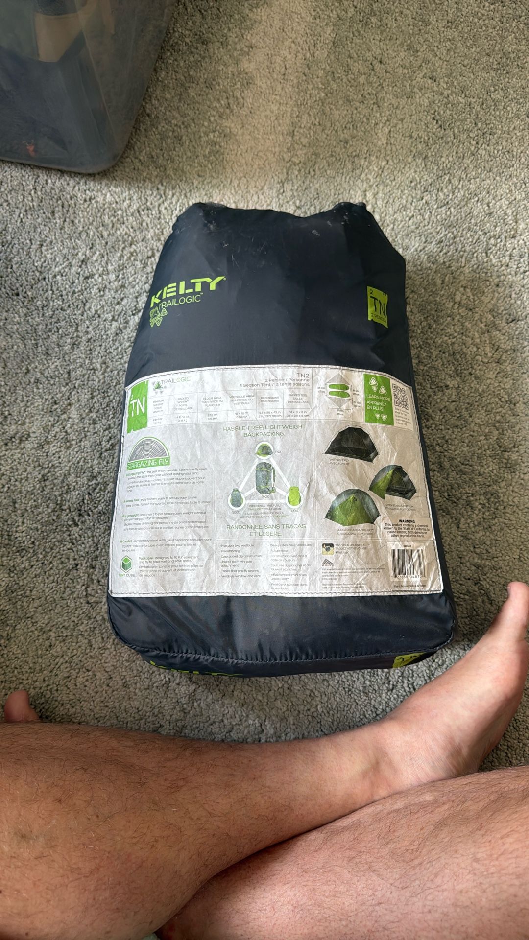 Kelty TN2 2-person Ultralight Tent