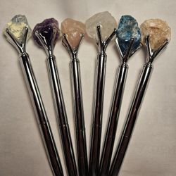 Raw Gemstone Pen