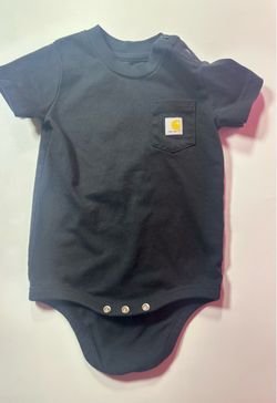 CARHARTT INFANT BOYS' SHORT SLEEVE POCKET ONESIE
