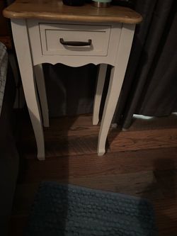 Wooden Side Table or Nightstand