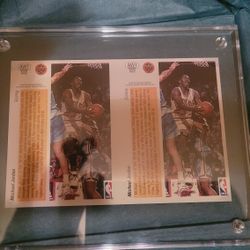 Rare Jordan Uncut Hologram Card