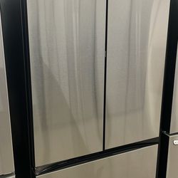 Samsung Bespoke French Door Refrigerator In Stainless Steel (Scratch And Door)