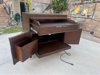 Solid wood desk