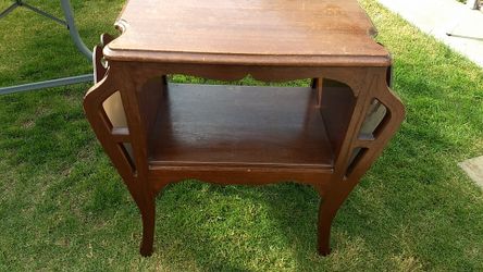 Vintage magazine table