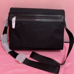 Michael Kors Cross Body Bag / Message Bag ( Black , Nylon) ( please Follow My Page All Brand New)