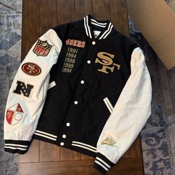 49ers Nike varsity jacket