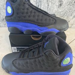 Jordan 13 Retro Black Hyper Royal Size 4.5