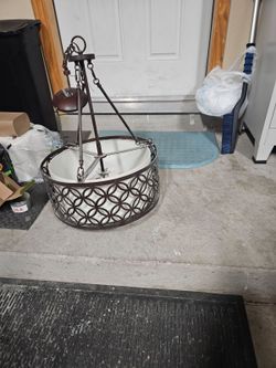 Beautiful Metal Chandelier 