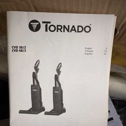 Tornado CVD 38/2 Dual Motor Commercial Upright vacuum (retail $700)