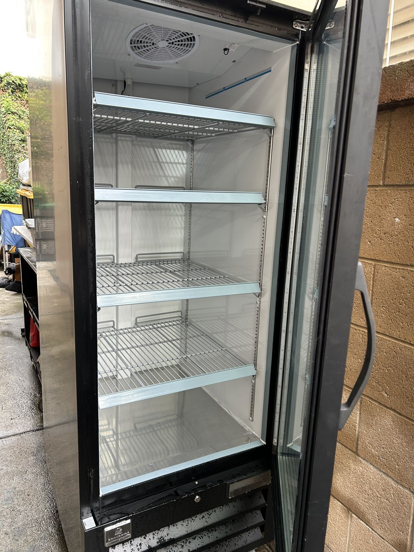 Glass Door Freezer