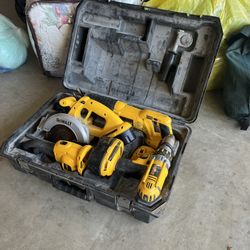 Dewalt Tools and Tool Box