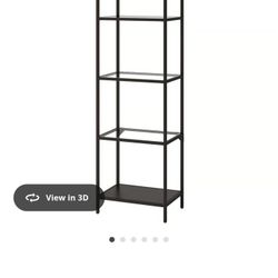 IKEA Glass Shelving