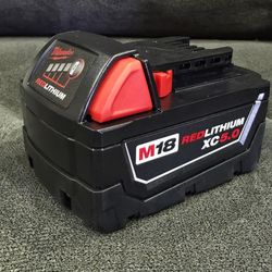 Milwaukee M18 5.0 Ah Lithium-Ion XC Extended Capacity Battery Pack