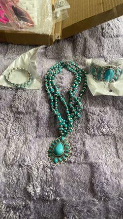 Turquoise set