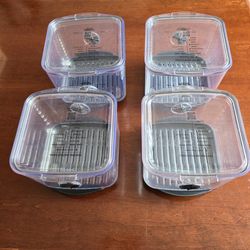 Set of 4 Progressive ProKeeper Produce Containers - Prepworks Fresh Storage
