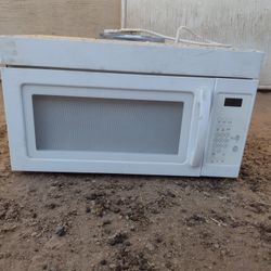 Large White Microwave