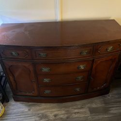 Wooden Center Console/ TV Stand For Living Room 