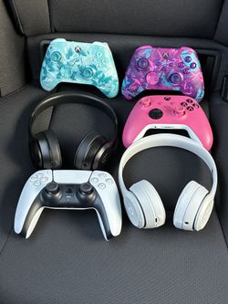 Xbox Controller And Beats Headphones.