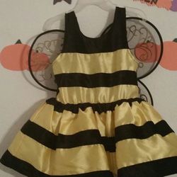 Girls Bumblebee Costume