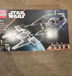 Lego interceptor and fang fighter