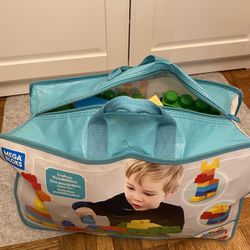 Fisher-Price MEGA BLOKS Big Building Bag Toy 150 Pcs.  Deluxe Building Bag
