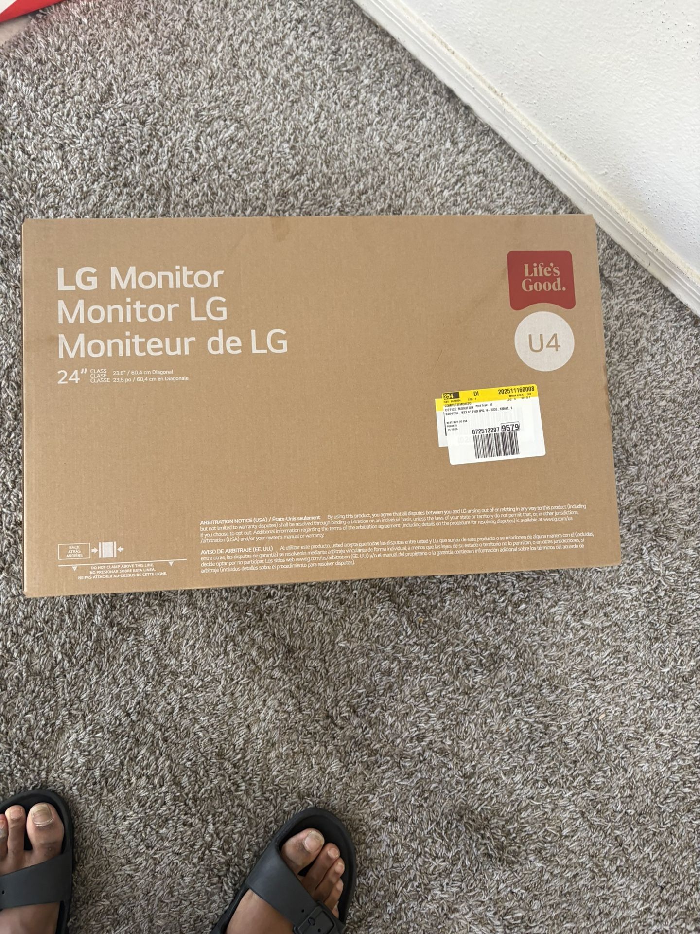 BRAND NEW 120hz LG Monitor HDMI