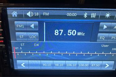 Touchscreen TV for car