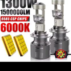 H11 Led Bulbs Super Bright With Built In Projector 