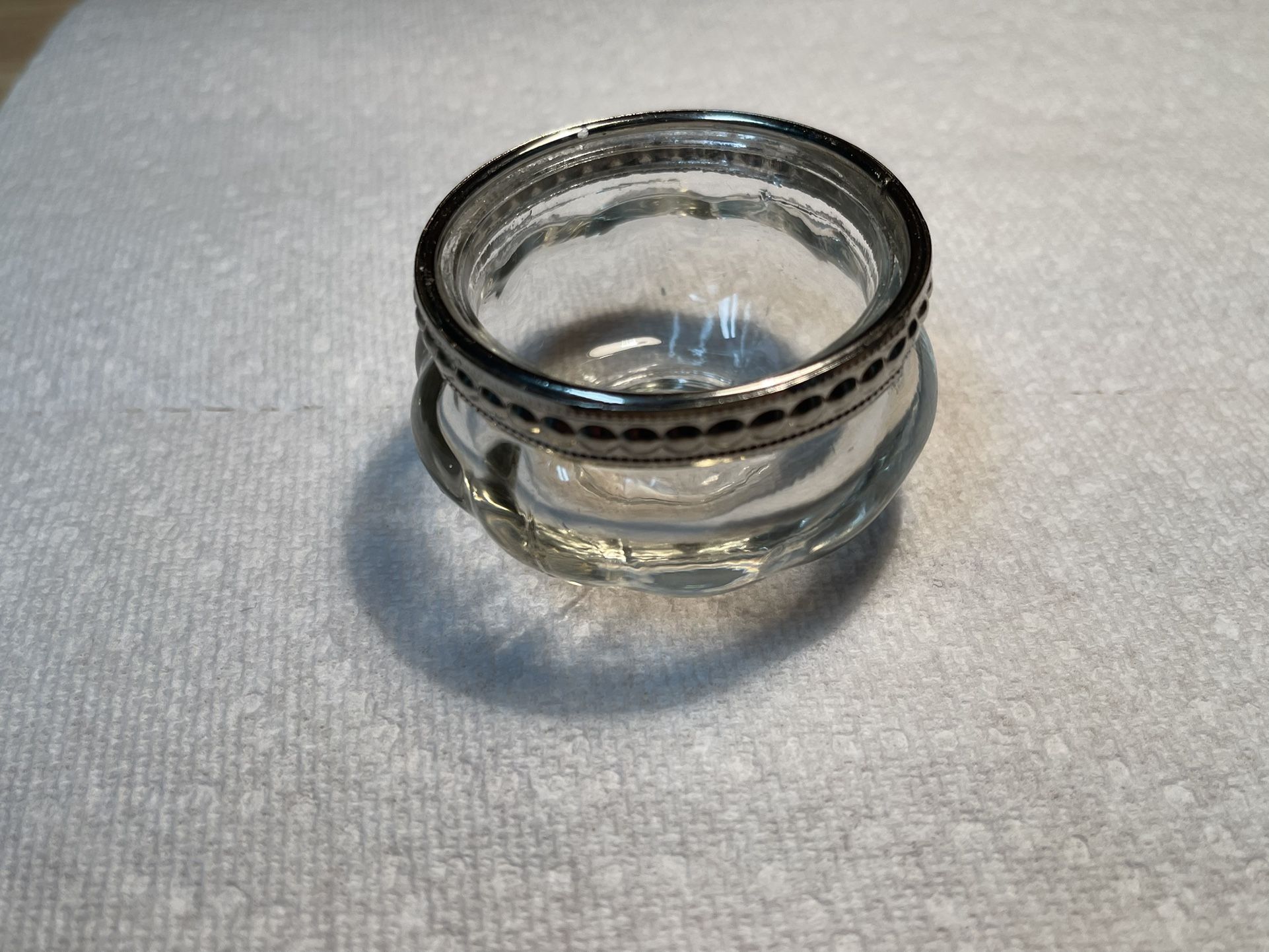 Antique Glass Pill-Trinket Box