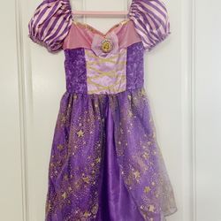 Rapunzel kids costume fits 4 to 6X
