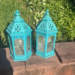Two Battery Operated Lanterns