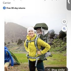 125. BACKPACK, KELTY BABY CARRIER PACK , it was only used twice; cross streets are Arapaho & Waterview