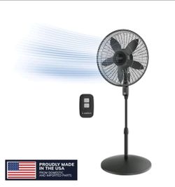Lasko Cyclone Max 18" 4-Speed Oscillating, Remote, Adjustable Height Pedestal Fan S18605