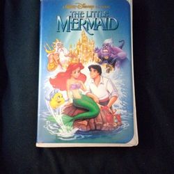 The Little Mermaid VHS Black Diamond 