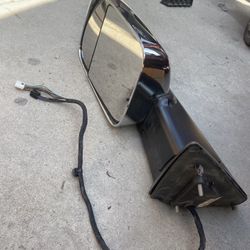 2013-2019 Dodge Ram Driver Left Chrome Mirror 