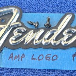 Fender Guitar Amp/ Hard Case  Logo With Screws