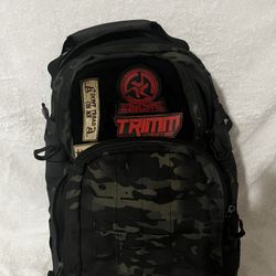 Vanquest Katara-16 Multicam-Black Tactical Backpack with Patches