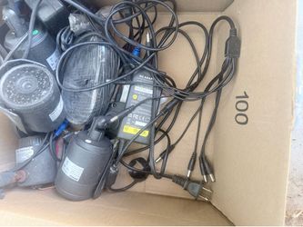 Analog security cameras