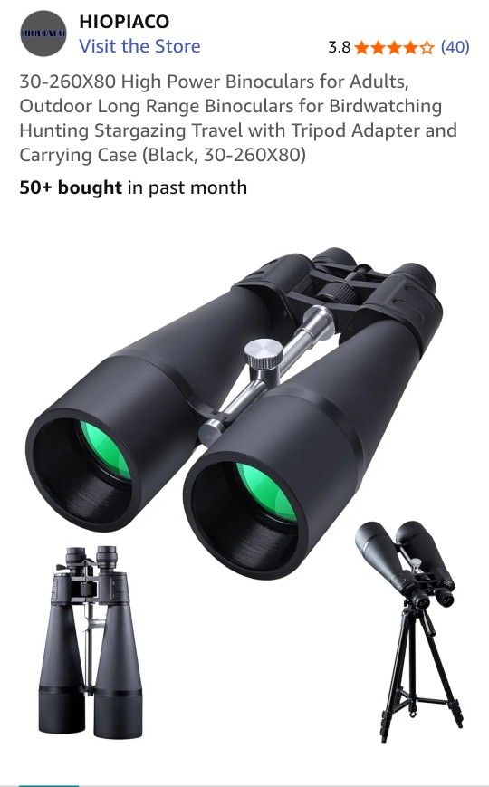 Brand New High power Binoculars 30-260x80