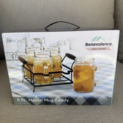 Mason Mug & Caddy