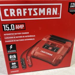 CRAFTSMAN 15 -Amp 6/12-volt Car Battery Charger
