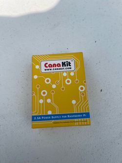 Raspberry Pi Computer with Clear Case + CanaKit 2.5A Power Supply